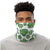 Green Monsterra Neck Gaiter