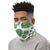 Green Monsterra Neck Gaiter