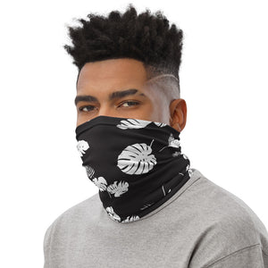 Black Monsterra Neck Gaiter